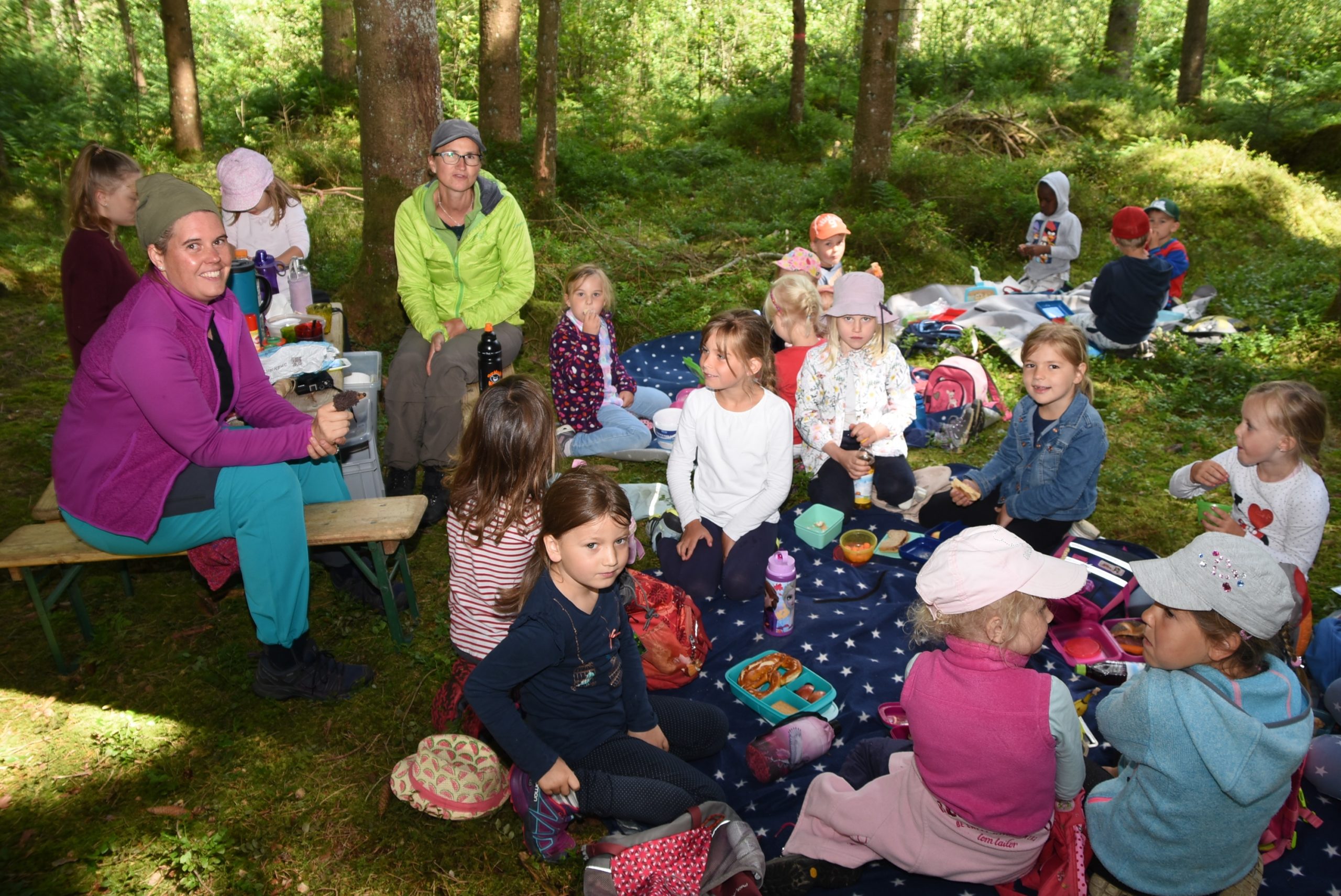 Viel Bewegungsfreiheit für die Kinder