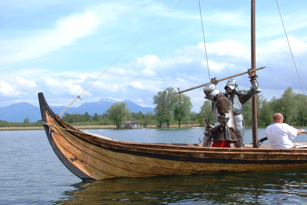 Wikingerflotte auf dem Chiemsee