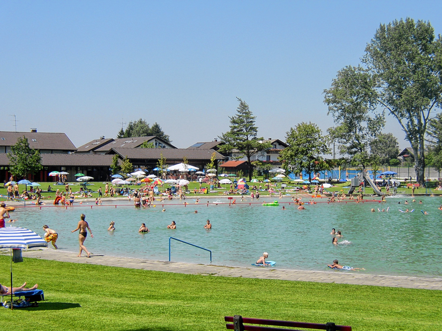 Badevergnügen in reinem Quellwasser