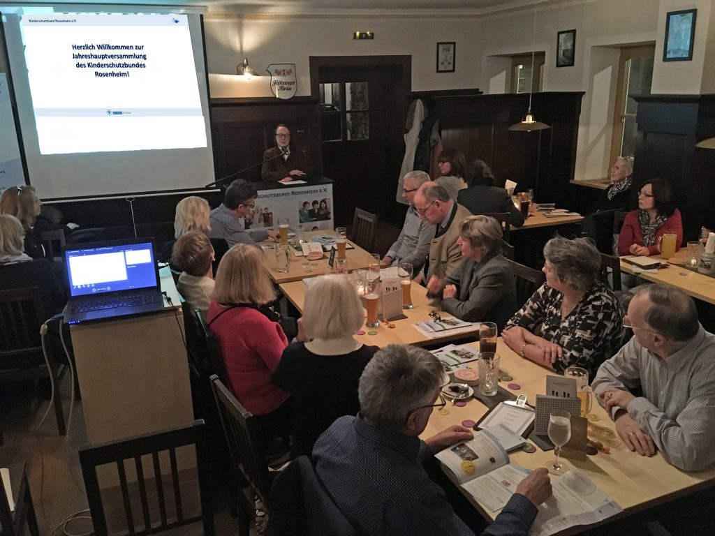 Viel Interesse bei der Jahreshauptversammlung.