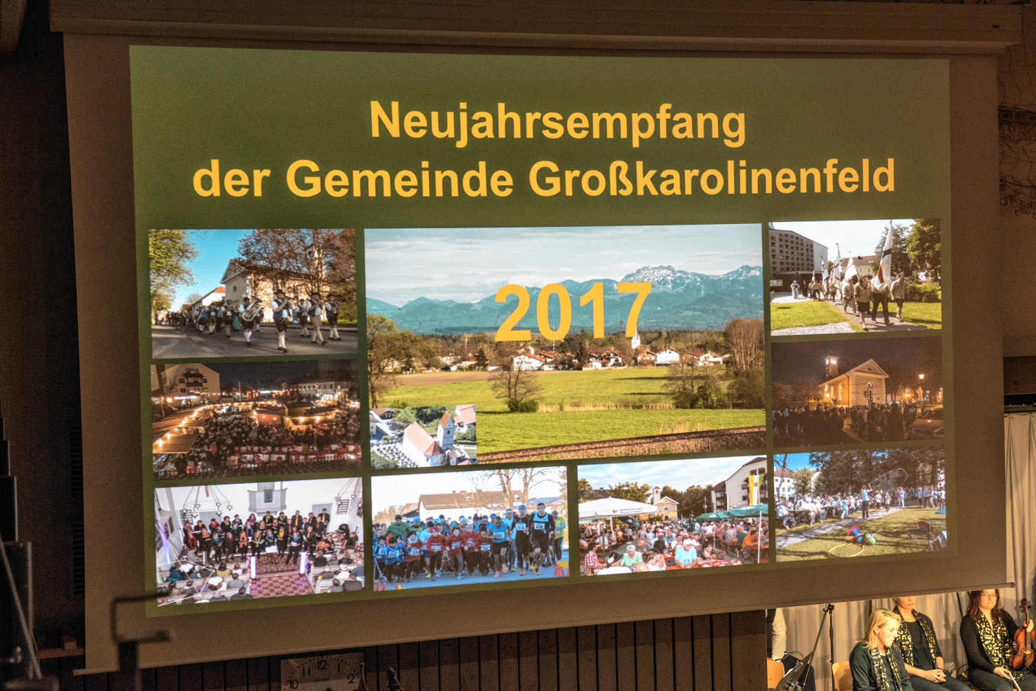 Neujahrsempfang in Großkarolinenfeld