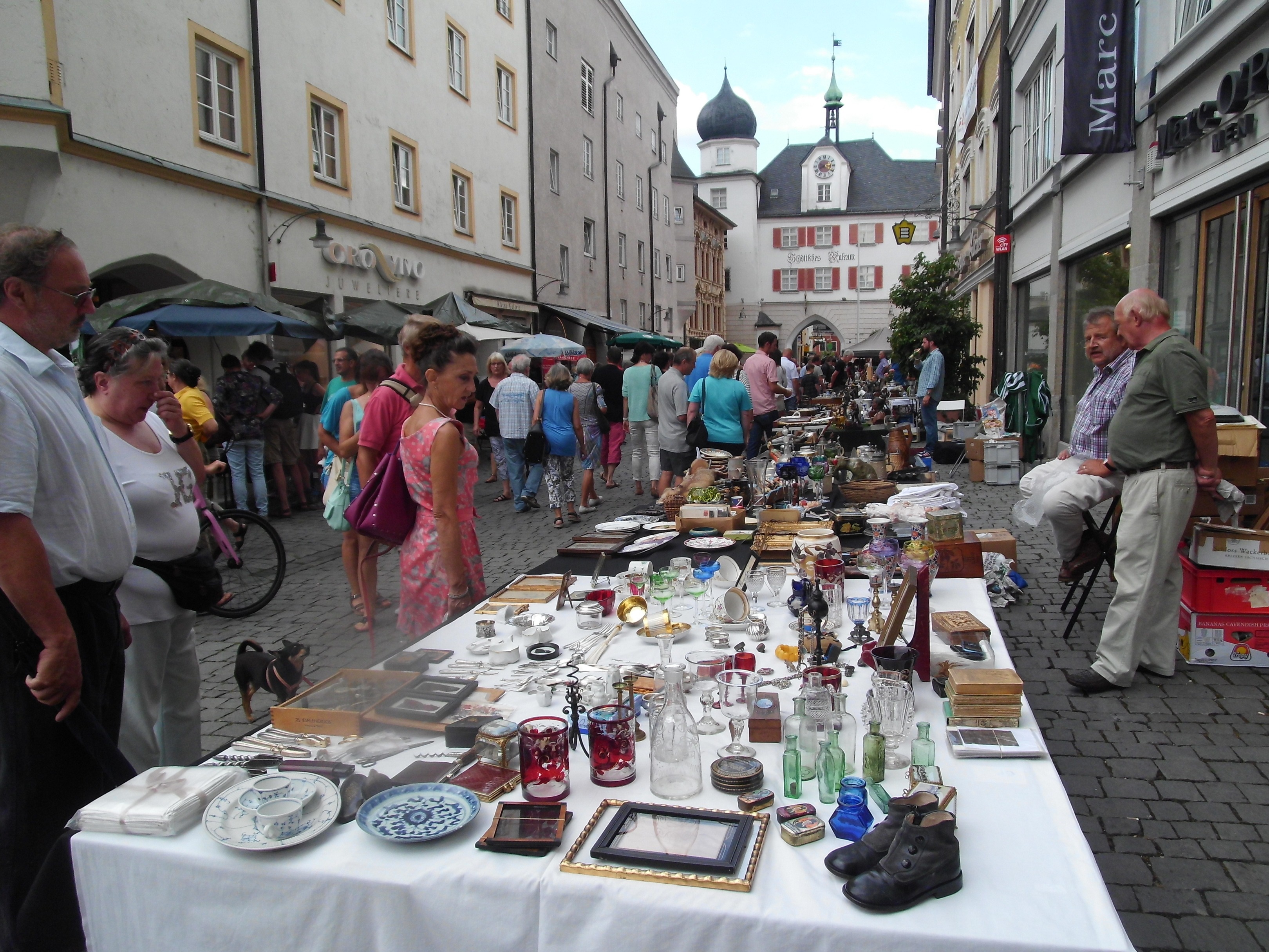 Schmökern auf dem Markt