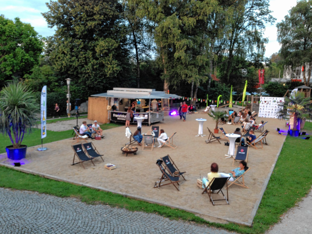 Die Beach Bar startete im letzten Jahr so richtig durch.