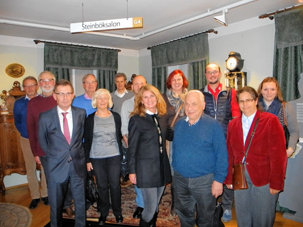 Beim Besuch des Rosenheimer städtischen Museums.