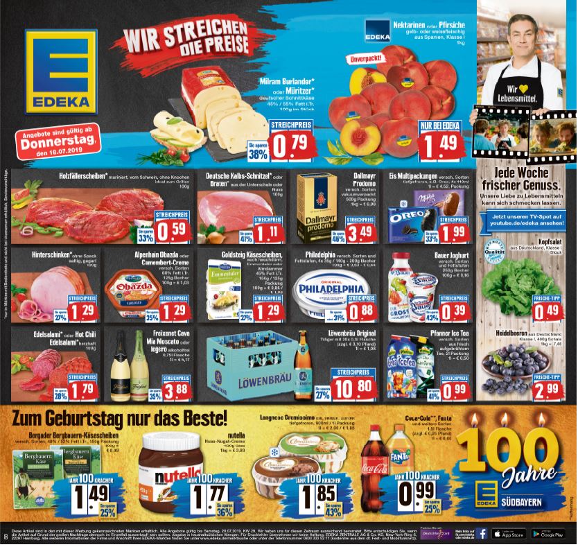 Edeka Weihnachten 2022 Werbung Werbung Edekaecho Rosenheimecho Rosenheim Wochenzeitung für Stadt