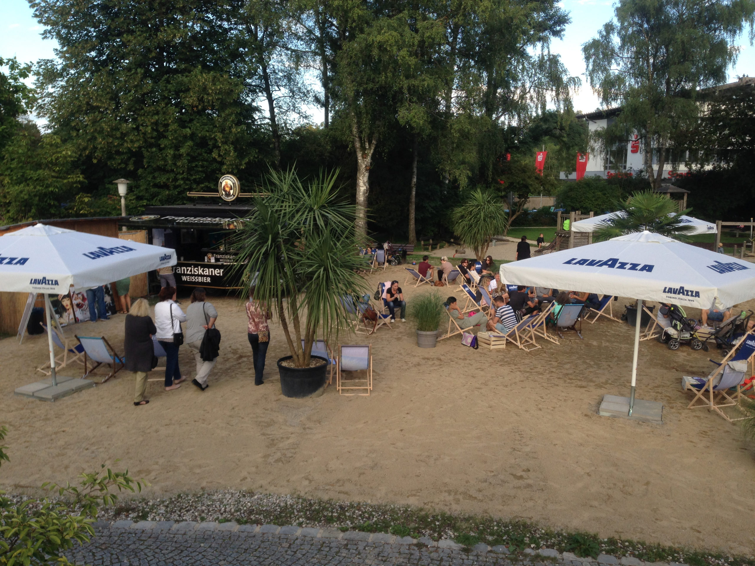 Verlängerung Beach Bar