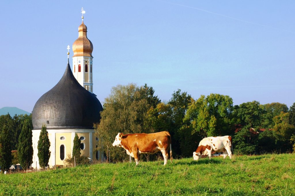 Die Westerndorfer Kirche.